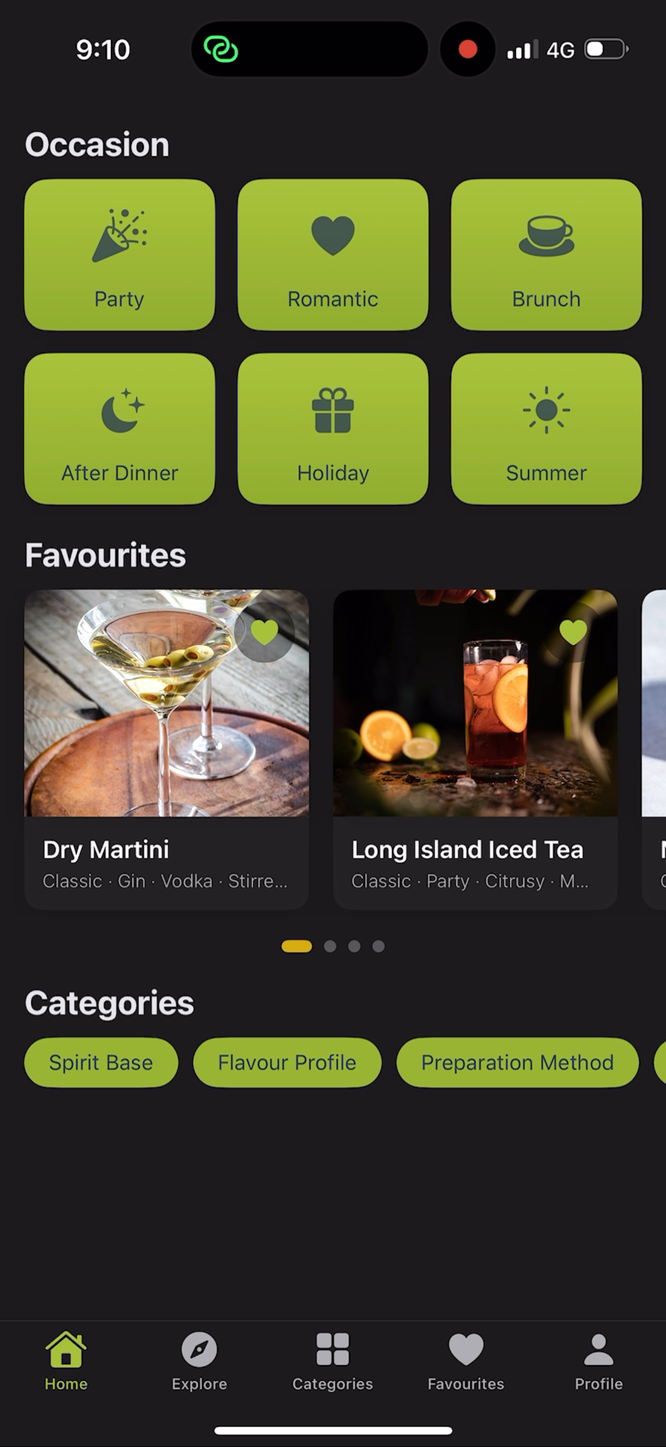 Mixology screenshot