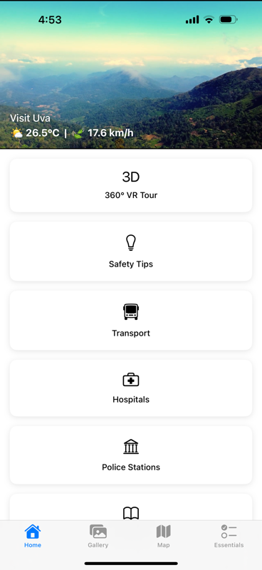 Visit Uva screenshot